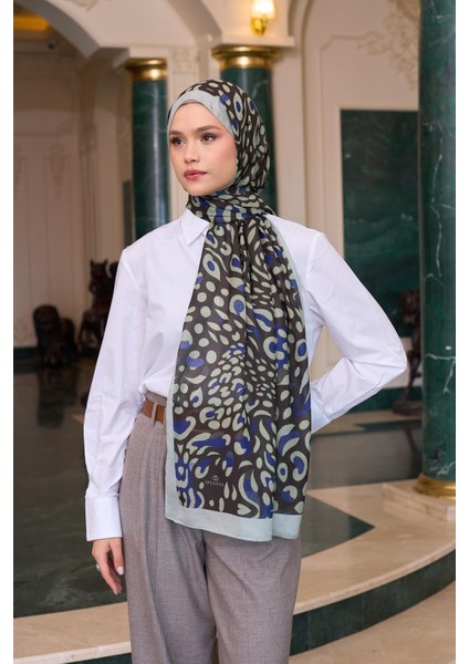 Ipekhan Soft Şal Acı Kahve Mavi 3050-02 modelleri