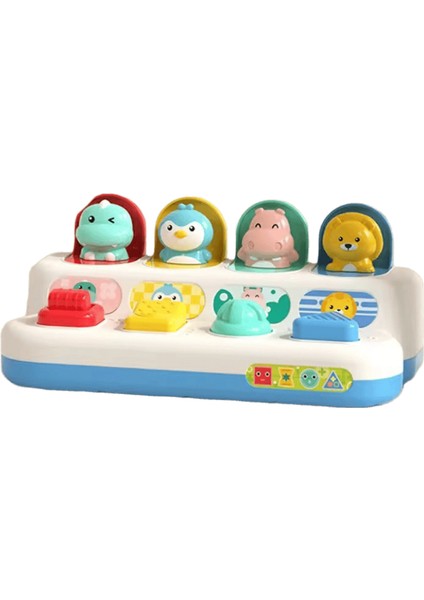 Bebekler Için Interaktif Aktivite Pop Up Oyuncak Neden ve Sonuç Oyuncak Bebek Gelişim Oyunları Montessori Eğitici Öğrenme OYUNCAKLARIRENK:500957 (Yurt Dışından)