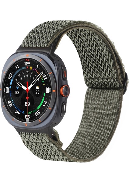 Samsung Galaxy Watch Ultra 47MM Için Naylon Örgülü Watch Band (Yurt Dışından)