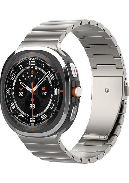 Samsung Galaxy Watch Ultra 47MM Için Saf Titanyum Kayış (Yurt Dışından)