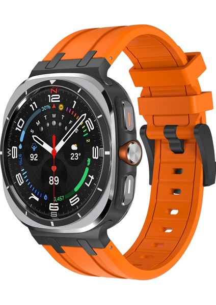 Samsung Galaxy Watch Ultra 47MM Için Sıvı Silikon Kayış (Yurt Dışından)