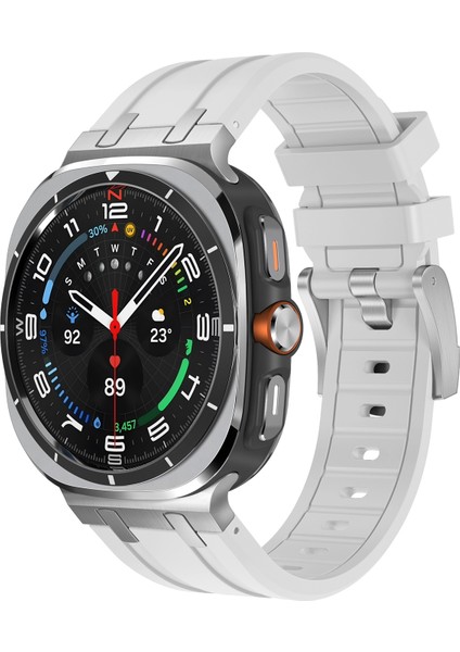 Samsung Galaxy Watch Ultra 47MM Için Sıvı Silikon Kayış (Yurt Dışından)
