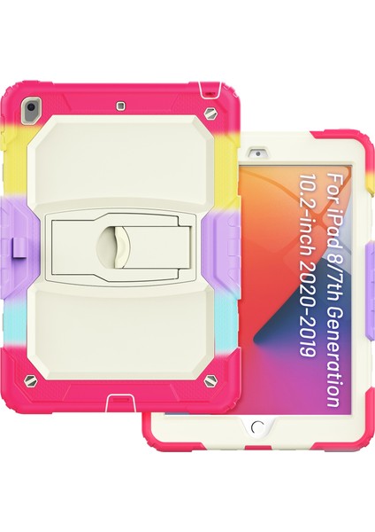 iPad 10.2 2021/2020/2019 Için Silikon Pc Kılıfı (Yurt Dışından)