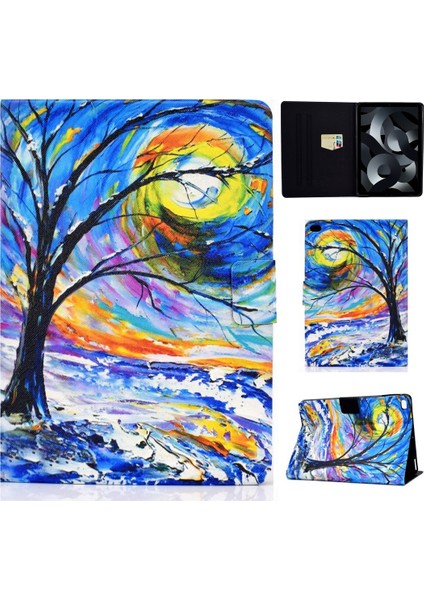 iPad 10.2 / 10.5 / iPad Air 10.5 2019 Deri Kılıf Için (Yurt Dışından)