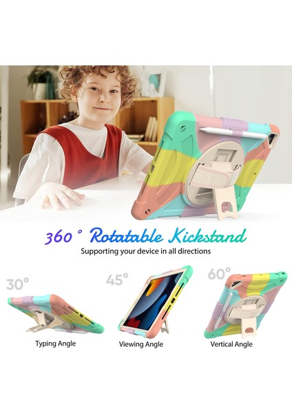 Pc + Silikon Kılıf iPad 10.2 2021/2020/2019 Için (Yurt Dışından) fiyatları