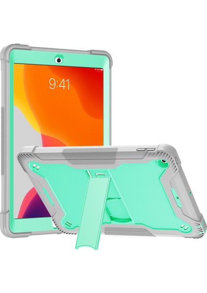 iPad 10.2 2021/2020/2019 Için Silikon + Pc Kılıfı (Yurt Dışından)