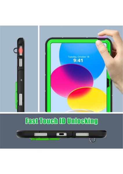 iPad 10. Nesil 10.9 2022 Için Koruyucu Tablet Kılıfı (Yurt Dışından)