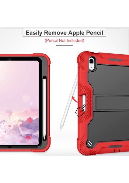 iPad 10. Nesil 10.9 2022 Için Silikon + Pc Tablet Kılıfı (Yurt Dışından)