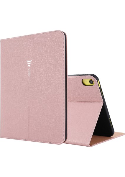 Gebeı Ipek Dokulu Deri Kılıf iPad 10. Nesil 10.9 2022 Için (Yurt Dışından)
