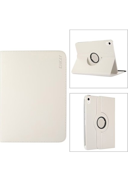 iPad 10.9 2022 Için Deri Akıllı Kılıf (Yurt Dışından)