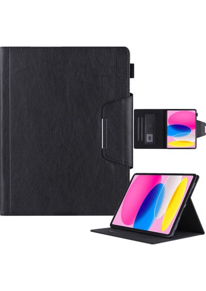 iPad 10. Nesil 10.9 2022 Için Deri Akıllı Tablet Kılıfı (Yurt Dışından)