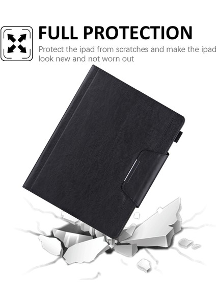 iPad 10. Nesil 10.9 2022 Için Deri Akıllı Tablet Kılıfı (Yurt Dışından)