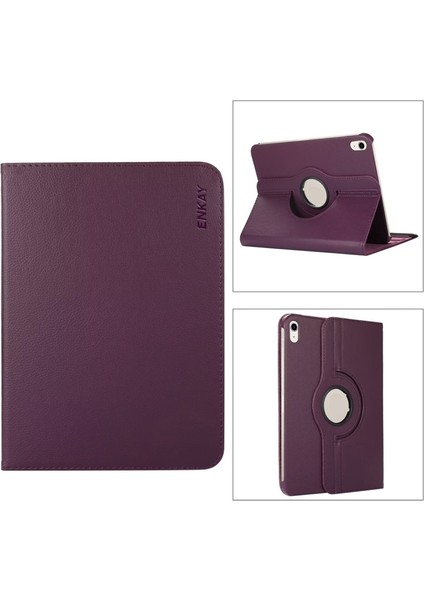 iPad 10.9 2022 Için Deri Akıllı Kılıf (Yurt Dışından)