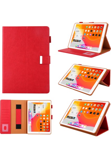 iPad 10. Nesil 10.9 2022 Için Renkli Deri Kılıf (Yurt Dışından)