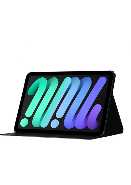 iPad 10TH Gen 10.9 2022 Için Çiçek Desenli Deri Kılıf (Yurt Dışından)