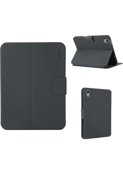 Enkay iPad 10. Nesil 10.9 2022 Için Pu Deri Akıllı Kılıf (Yurt Dışından)