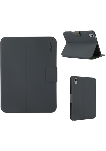 Enkay iPad 10. Nesil 10.9 2022 Için Pu Deri Akıllı Kılıf (Yurt Dışından)