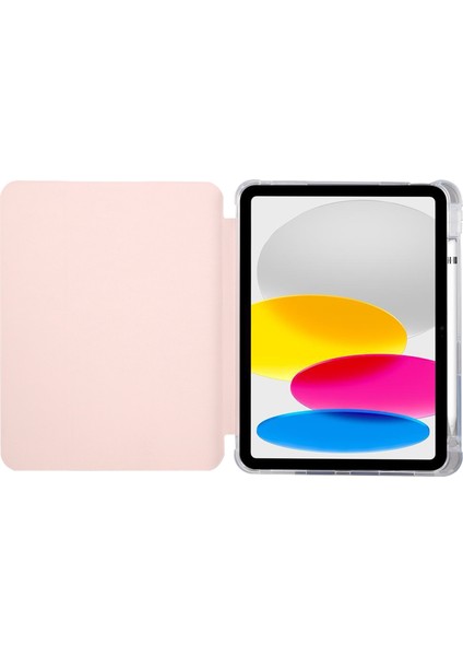 iPad 10. Nesil 10.9 2022 Için Cilt Dokusu Deri Tablet Kılıfı (Yurt Dışından)