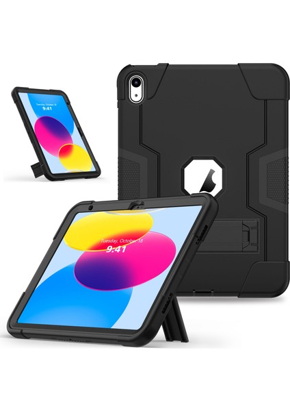 iPad 10. Nesil 10.9 2022 Için Silikon + Pc Tablet Kılıfı (Yurt Dışından)