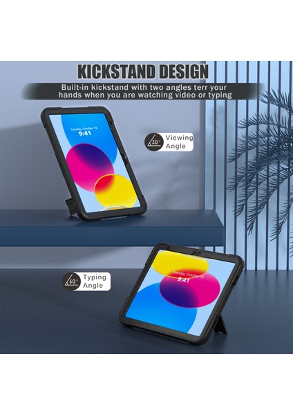 iPad 10. Nesil 10.9 2022 Için Silikon + Pc Tablet Kılıfı (Yurt Dışından) indirimleri