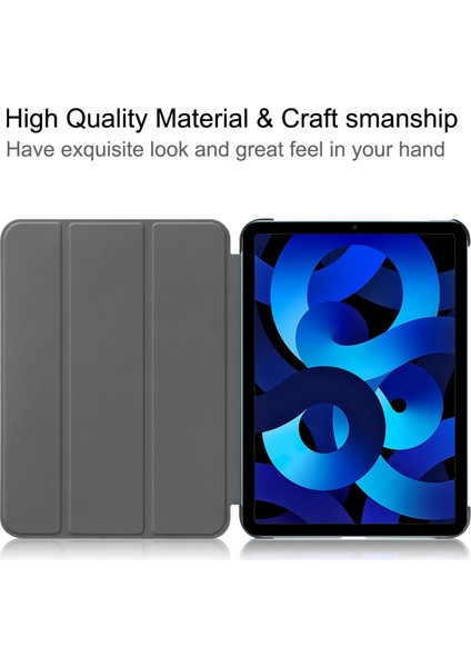 iPad 10. Nesil 10.9 2022/2025 Için Boyalı Pu Tablet Kılıfı (Yurt Dışından)
