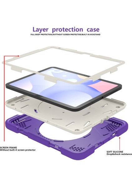 iPad 10. Nesil 10.9 2022 Için Silikon + Pc Kılıfı (Yurt Dışından) indirimleri