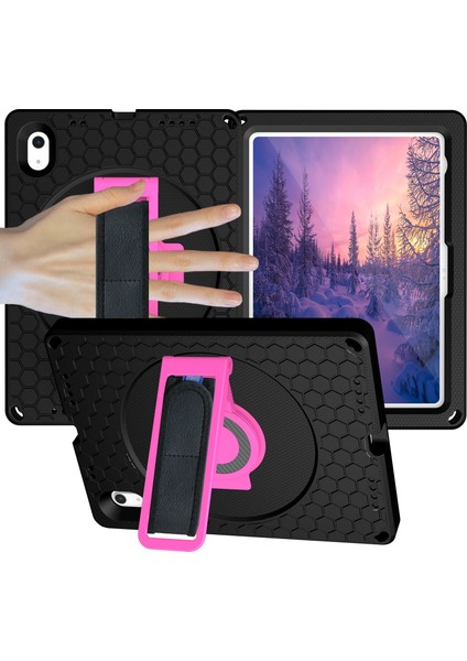 iPad 10. Nesil 10.9 2022 Için Döner Braketli Tablet Kılıfı (Yurt Dışından)