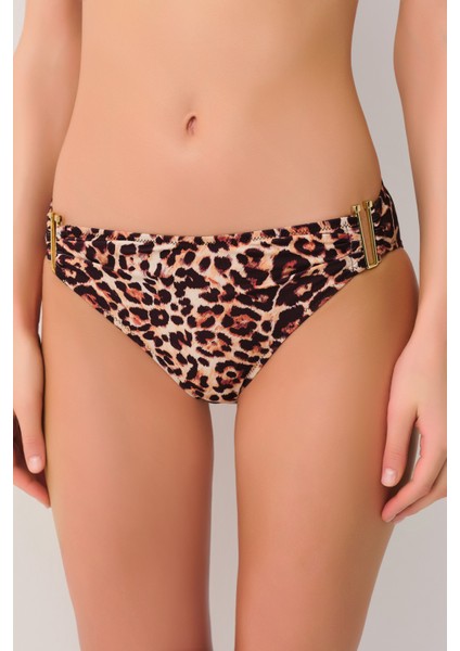 Wild Yanı Aksesuarlı Bikini Alt