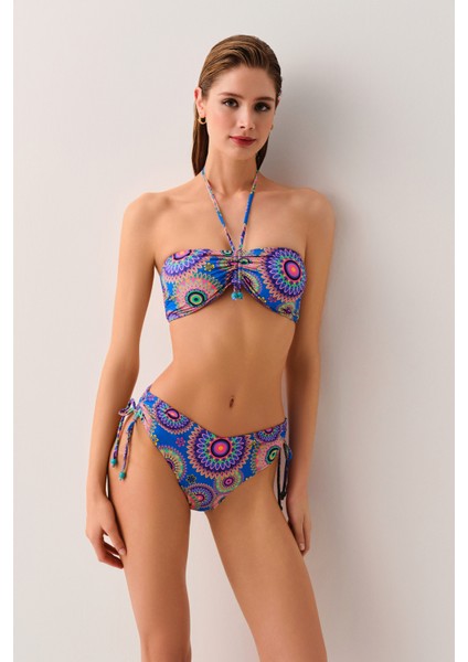 Mandala Yanı Büzgülü Bikini Alt fiyatları