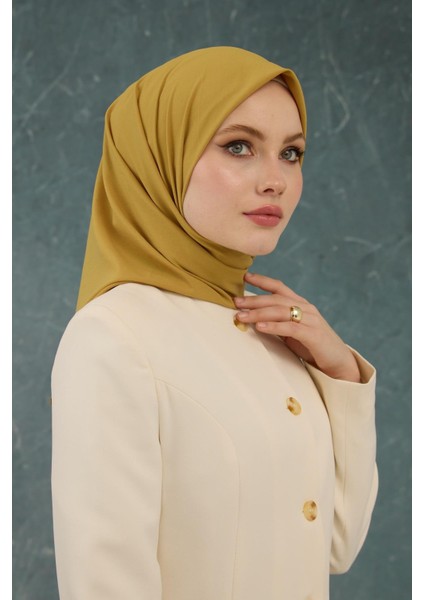 Yağ Yeşili Comfy Yok Eşarp - 10001-27