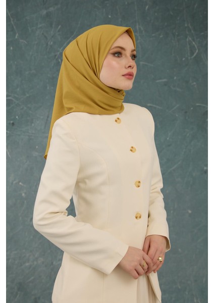 Yağ Yeşili Comfy Yok Eşarp - 10001-27