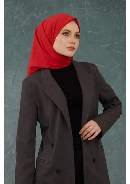 Bordo Comfy Yok Eşarp - 10001-03