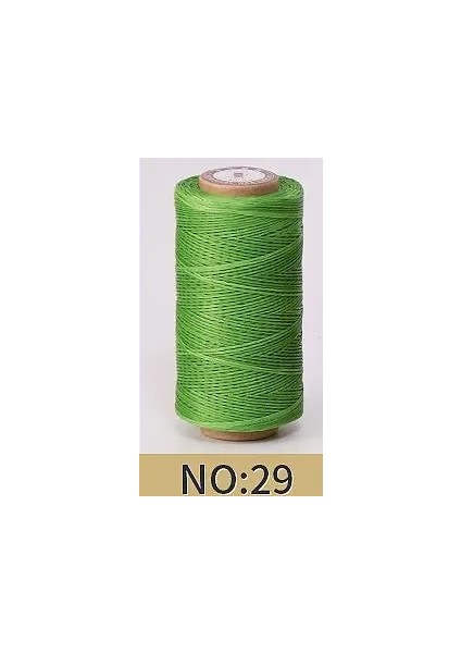 No.29 Stili D Hq Kalınlığı Mumlu Iplik Deri Mumlu Kordon Diy El Sanatları Aracı El Dikiş Ipliği Düz Mumlu Dikiş Hattı (Yurt Dışından)