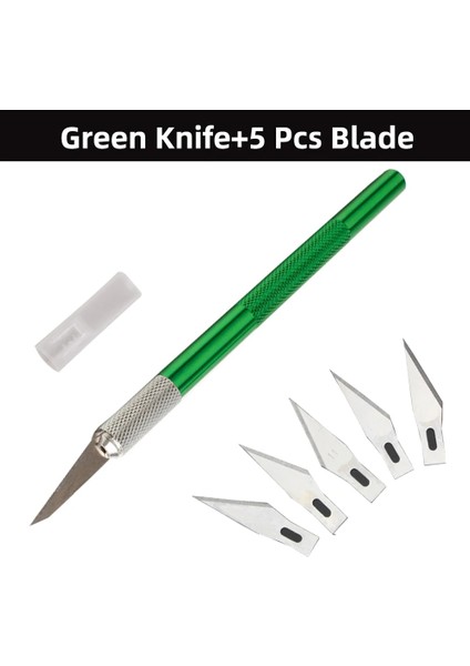Ben Tarzım Metal Neşter Bıçak Araçları Kiti Kaymaz Bıçaklar Dıy Sanat Oyma Kesme Bıçağı Kağıt Kesici Zanaat Dikiş Saraciye Kesme Aletleri (Yurt Dışından)