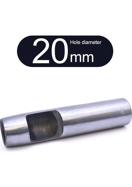 20MM Tarzı Kemer Yumruk Deri Yuvarlak Içi Boş Leathercraft Delme Silindirik Bıçak Kesim Kemerler Için Kağıt Torba Metal Contalar Plastik Delgeç (Yurt Dışından)