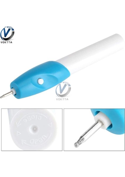 Dıy Mini Gravür Kalem Metal Keski Mark Plastik Cam Mikro Gravür Elektrikli Otomatik Gravür Kalem Graver Aracı (Yurt Dışından)