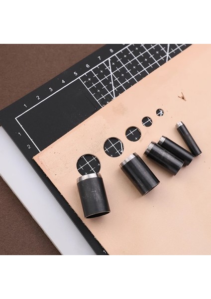 TYPE10 Tarzı 1 Adet Deri Delik Zımba Deri El Sanatları Içi Boş Delik Delme Metal Kiti Telefon Izle Bane Kılıf Delme Aracı (Yurt Dışından) fırsatları
