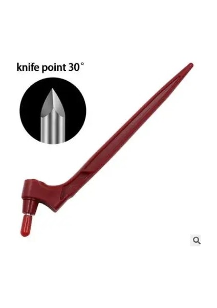 Kırmızı Stil Kinfe Dıy Sanat Kesme Aleti Zanaat Kesme Witeel Döner Bıçak Emniyet Kesici Bıçak Kendini Iyileştiren Çift Taraflı Kesme Mat (Yurt Dışından)