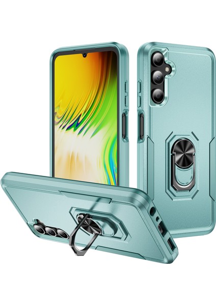 Samsung Galaxy A06S Halka Kickstand Pc + Tpu Telefon Kapağı (Yurt Dışından)