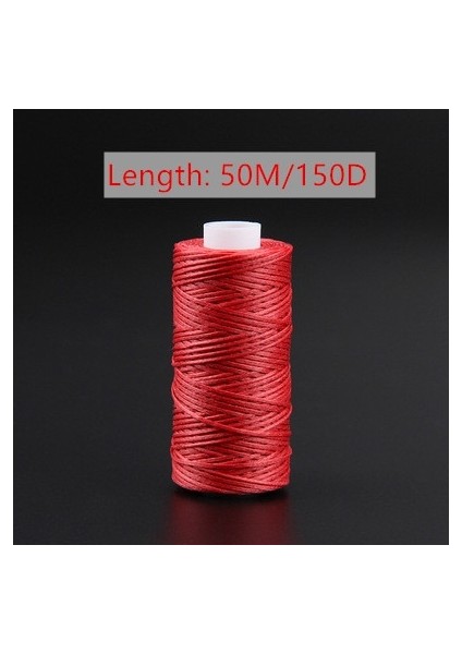 No.7 Tarzı D Kalınlığında Mumlu Iplik Deri Mumlu Kordon Diy El Sanatları Aracı El Dikiş Ipliği Düz Mumlu Dikiş Hattı (Yurt Dışından)