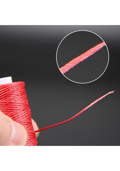 No.7 Tarzı D Kalınlığında Mumlu Iplik Deri Mumlu Kordon Diy El Sanatları Aracı El Dikiş Ipliği Düz Mumlu Dikiş Hattı (Yurt Dışından) fiyatları