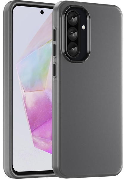 Samsung Galaxy A15 Tpu + Pc Telefon Arka Kapak Mat Yarı Saydam Tasarım (Yurt Dışından)