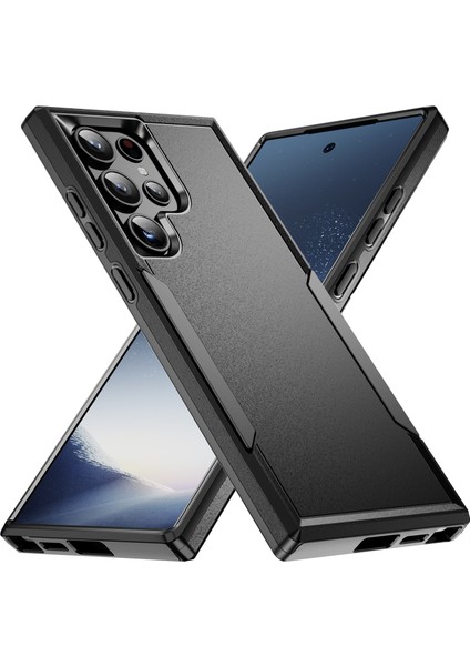 Samsung Galaxy S24 Ultra Pc + Tpu Damla Koruyucu Telefon Kılıfı (Yurt Dışından)