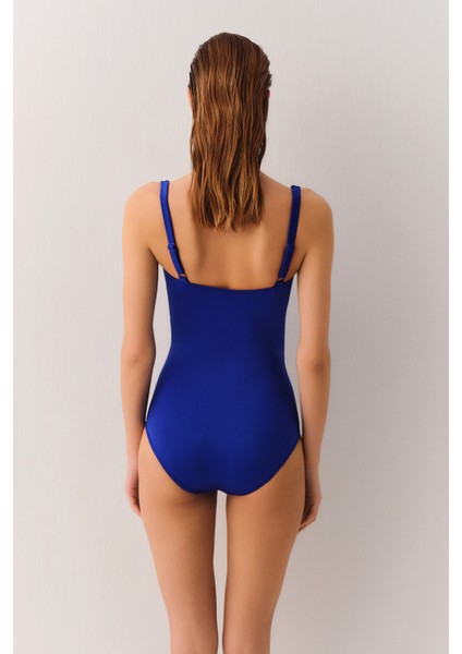 Önü Drapeli Korseli Toparlayıcı Mayo fırsatları