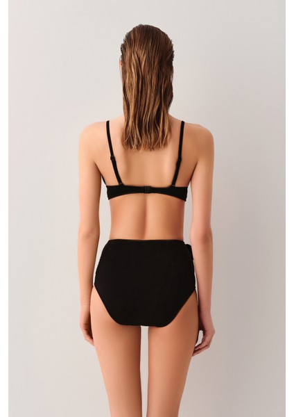 Yüksek Bel Bağcıklı Bikini Alt