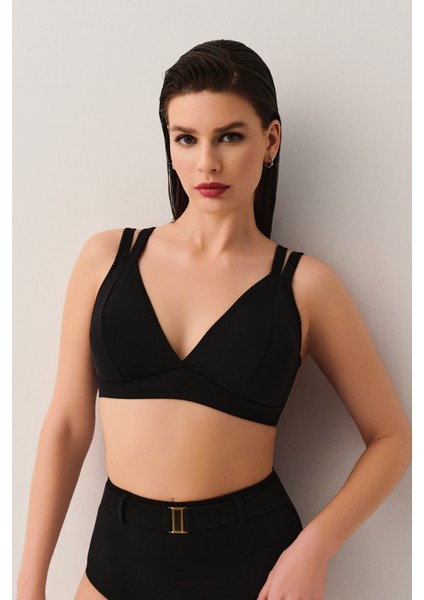 Üçgen Bikini Üst