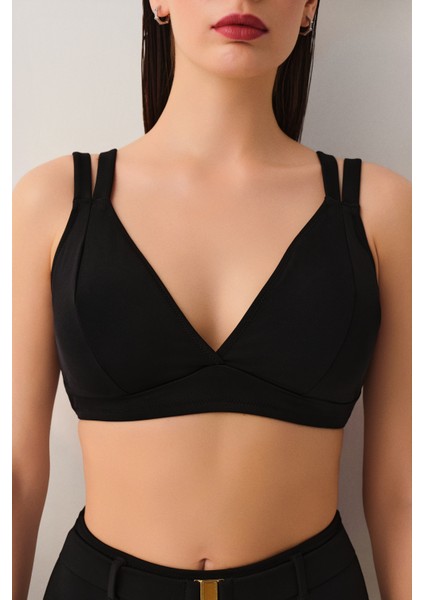 Üçgen Bikini Üst
