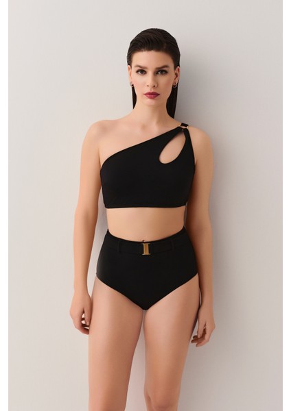 Yüksek Bel Kemerli Bikini Alt modelleri