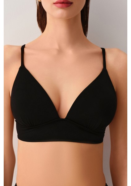 Dolgulu Bralet Bikini Üst