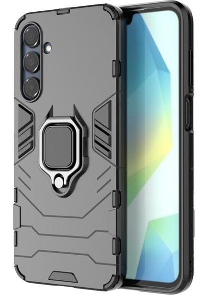 Samsung Galaxy A16 Pc + Tpu Koruyucu Telefon Kılıfı ve Halka Çubuğu (Yurt Dışından)